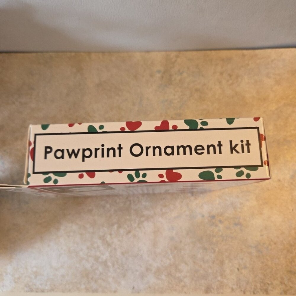 NEW Paw Print Ornament Kit Memory Dog Cat Keepsake Christmas Gift - Picture 4 of 9